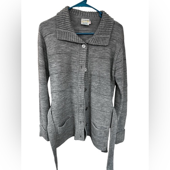 helen sue Sweaters - Helen Sue Gray Women's Sweater